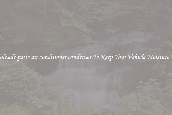Wholesale parts air conditioner condenser To Keep Your Vehicle Moisture Free