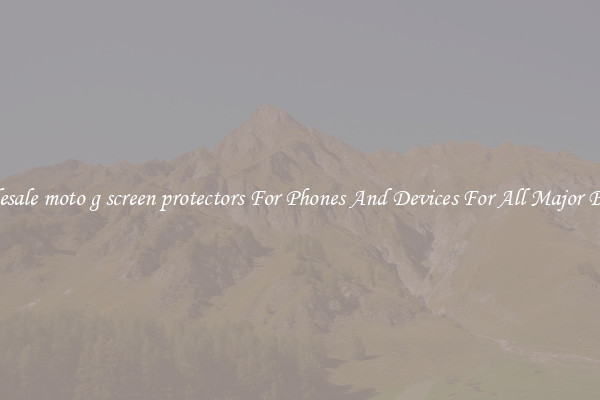 Wholesale moto g screen protectors For Phones And Devices For All Major Brands