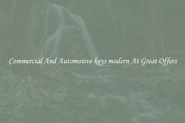 Commercial And Automotive keys modern At Great Offers